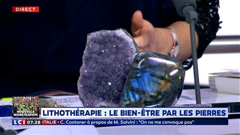 Lithothérapie le bien être par les pierres TF1 INFO