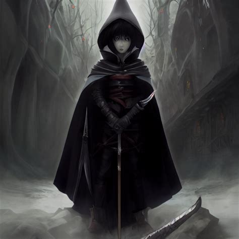 Fantasy Assassin Rogue With Cloak Cape Character By Midjourney Openart