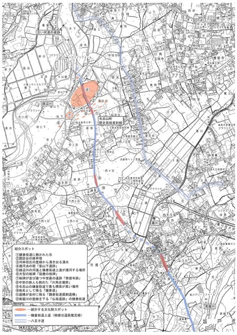 毛呂山町の鎌倉街道上道（国指定史跡）／毛呂山町