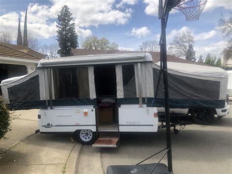 2002 Coleman Santa Fe Pop Up Tent Trailer For Sale In Sacramento CA