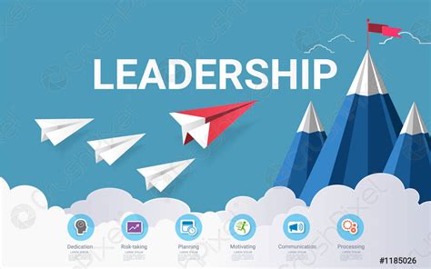 Leadership Skills Infographic Template Stock Vector 1185026 Crushpixel