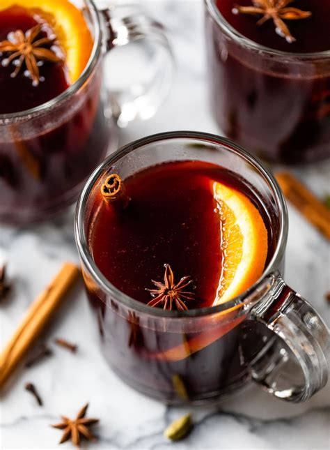 Slow Cooker Spiced Wine Mulled Wine Recipe Video Well Plated By Erin