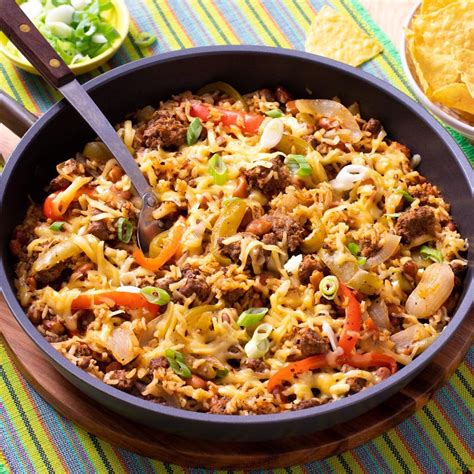 Mexican Ground Beef Skillet Easy And Adaptable