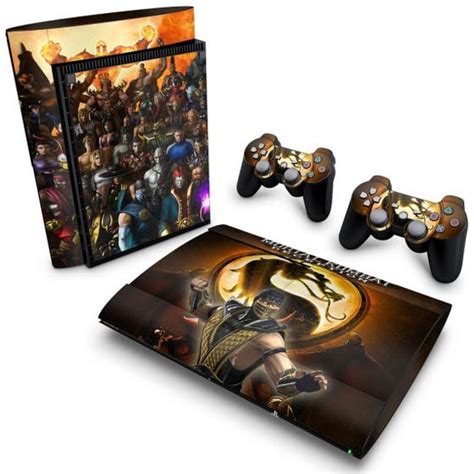 Adesivo Compat Vel Ps Super Slim Skin Mortal Kombat A Pop Arte