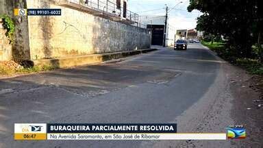 Bom Dia Mirante Buracos Na Avenida Saramanta Em S O Jos De Ribamar