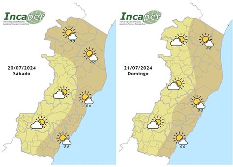 A Gazeta Previs O De Chuva Es Pode Ter M Nima De C No Fim De