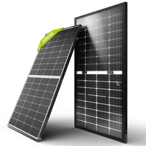 Newpowa W Solar Panel Bifacial Monocrystalline V Solar Panel