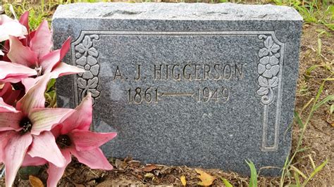 Andrew Jackson Higgerson Memorial Find A Grave