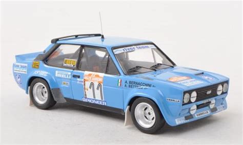 Miniature Fiat 131 Abarth 1 43 Trofeu Abarth No 11 River Team Rally San