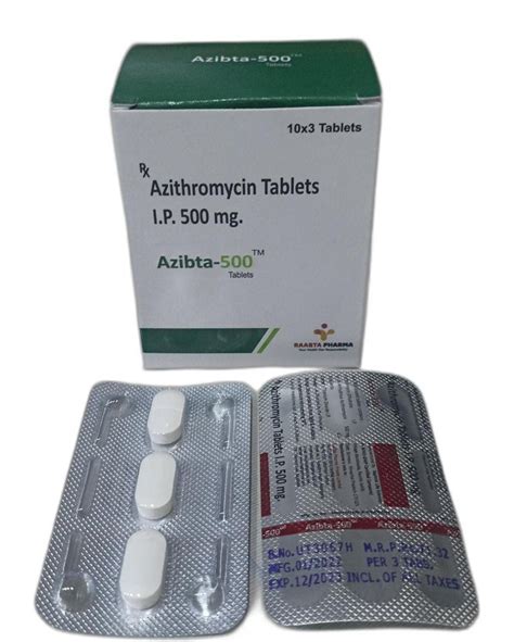 Azithromycin Mg Tablets Ip At Rs Strip Of Tablets Utrathiya