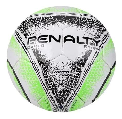 Pelota De F Tbol Penalty Storm N Color Verde Negro Y Blanco