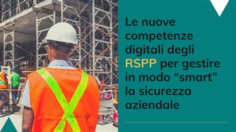 Webinar Specificamente Dedicato Alla Figura Degli RSPP Conformity