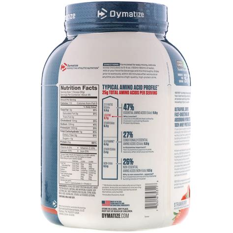 Dymatize Nutrition Iso Hydrolyzed Whey Protein Isolate