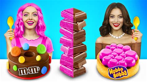 Desaf O Comida De Chicle Vs Chocolate Guerra De Chocolate Vs Chicle