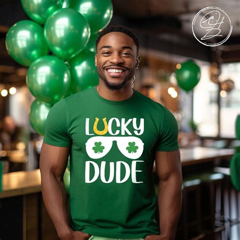 Happy St Patricks Day Shirts Lucky T Shirts Four Leaf Clover T Shirts