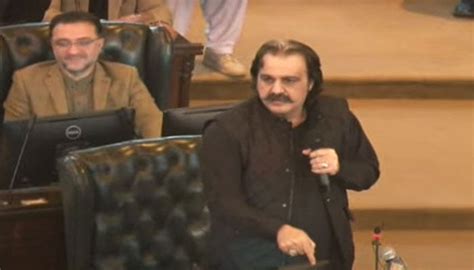 Kp Cm Ali Amin Gandapur Demands Cec S Resignation In Fiery Victory Speech