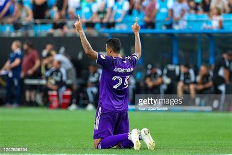 Antônio Carlos Of Orlando City Sc Mentally Prepares Himself Before A