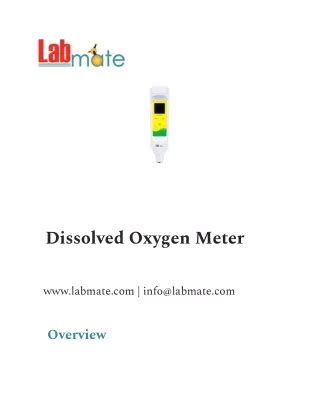 PPT Portable Dissolved Oxygen Meter PowerPoint Presentation Free