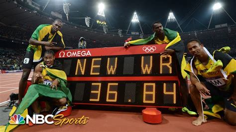 Usain Bolt Anchors World Record 4x100 Relay At 2012 Olympics Nbc