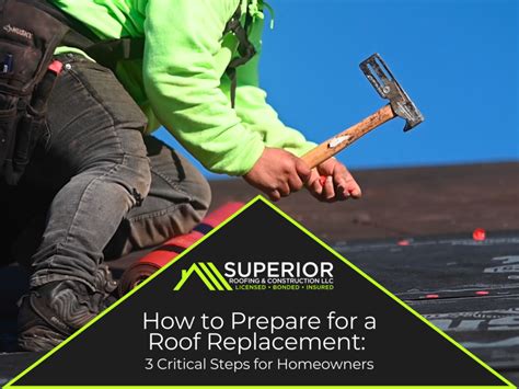 How To Prepare For A Roof Replacement 3 Critical Steps For Homeowners