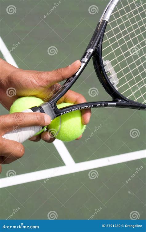 Male Hand Holding Two Tennis Balls Photos Free Royalty Free Stock