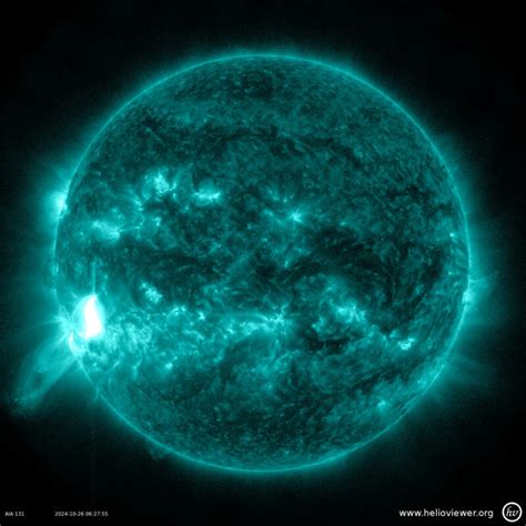 2024年10月26日、31日に発生したxクラスの太陽フレア アストロピクス