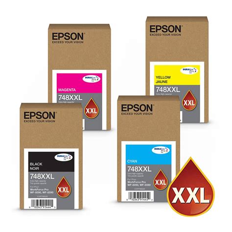 Pack De Tintas Epson Xxl Impresoras Workforce Dreamtec