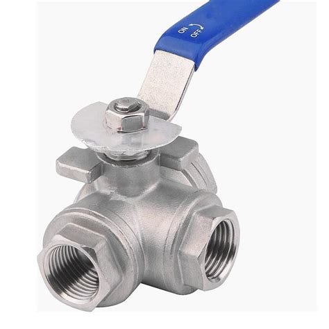 Stainless Steel Way Ball Valve With Mounting Pad China Mounting