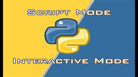 Python Interactive Mode And Script Mode Tutorial For Beginners