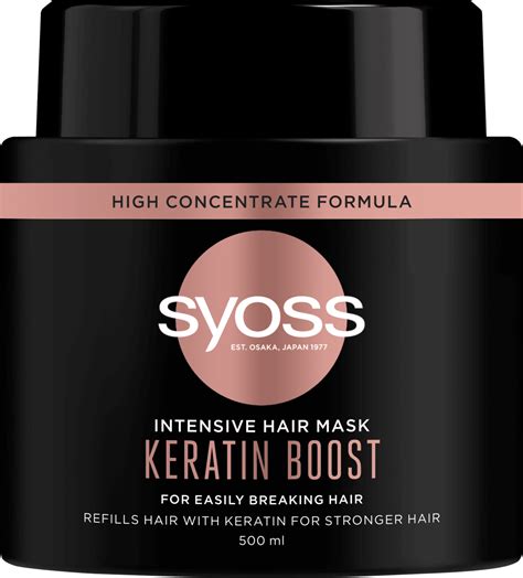 Syoss Keratin Boost Maska Za Kosu 500ml Cenoteka