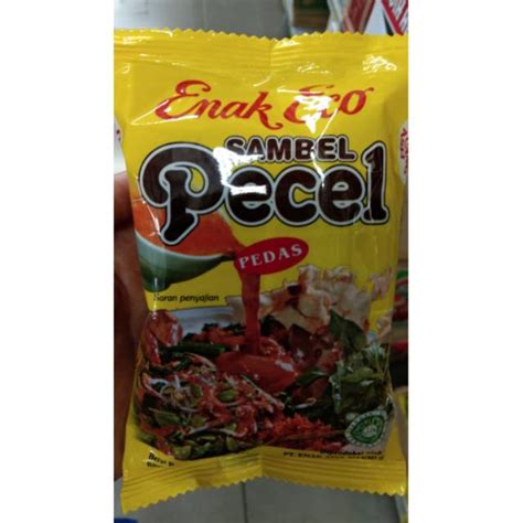 Jual Enak Eco Sambal Pecel Pedas Gr Shopee Indonesia