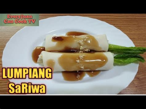 Lumpiang Sariwa EASY To Prepare Lumpiang Sariwa YouTube