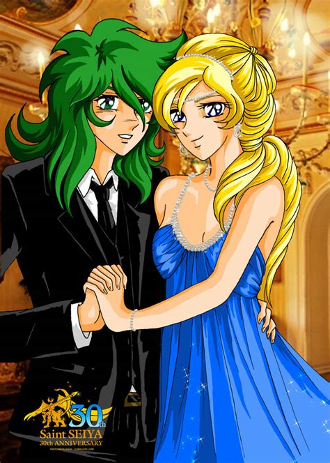 Saint Seiya 30th Anniversary Shun And June By Yanan E Gemma On Deviantart