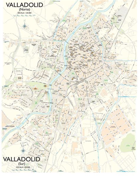 Valladolid map