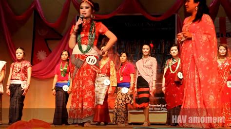 Misss Uk Nepal 2010 Contestants Self Introduction Youtube