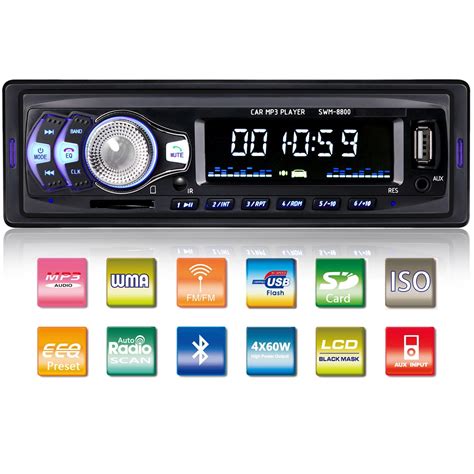 Tagital Car Stereo With Bluetooth In Dash Single Din Car Radio Car Mp3