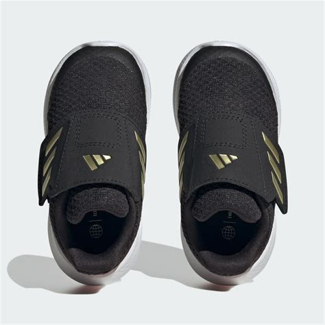 Adidas RunFalcon 3 0 Hook And Loop Core Black Gold Metallic Better