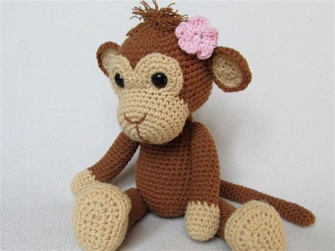 Affe häkeln Amigurumi Kuscheltier häkeln