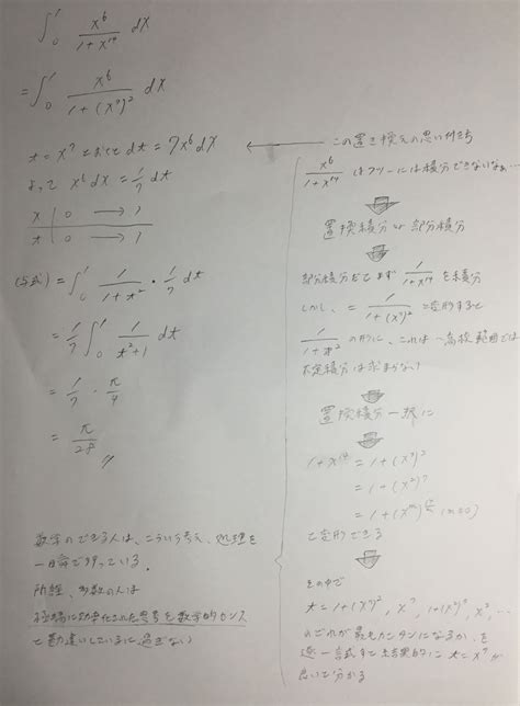 ヨビノリ今週の積分・ファボ44の解説 しっしーのお計算ん向上委員会