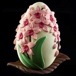 Stampo In Silicone Per Uovo Di Pasqua Con Orchide