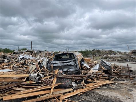 Deadly Tornadoes In Oklahoma Leave Thousands Without Power Trail Of