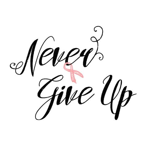 Never give up. Inspirational quote ⬇ Vector Image by © goldenshrimp ...