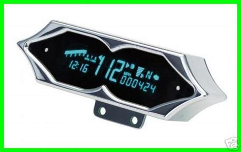 Buy DAKOTA DIGITAL CHROME SPIKED SPIKE GAUGE SPEEDOMETER TACH HARLEY