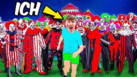 100 HORROR CLOWNS wollen MICH ENTFÜHREN YouTube