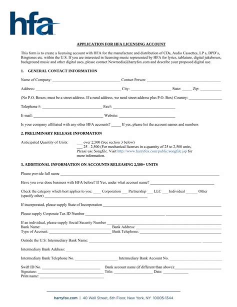 Pdf Application For Hfa Licensing Account Pdf Fileapplication