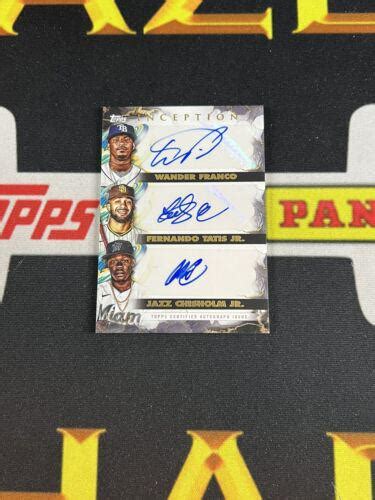 Wander Franco Jazz Chisholm Jr Fernando Tatis Jr Ita Ftc Prices