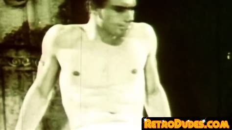 Hardcore Wanking By Classic Muscle Gay Studs With Hairy Cocks