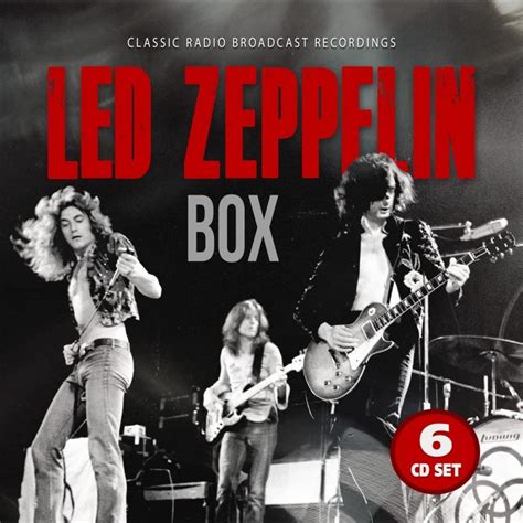 Led Zeppelin Box Classic Radio Broadcast Recordings Hitparadech