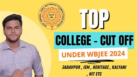 WBJEE 2024 COLEGE CUT OFF WBJEE 2024 REGISTRATION JADAVPUR