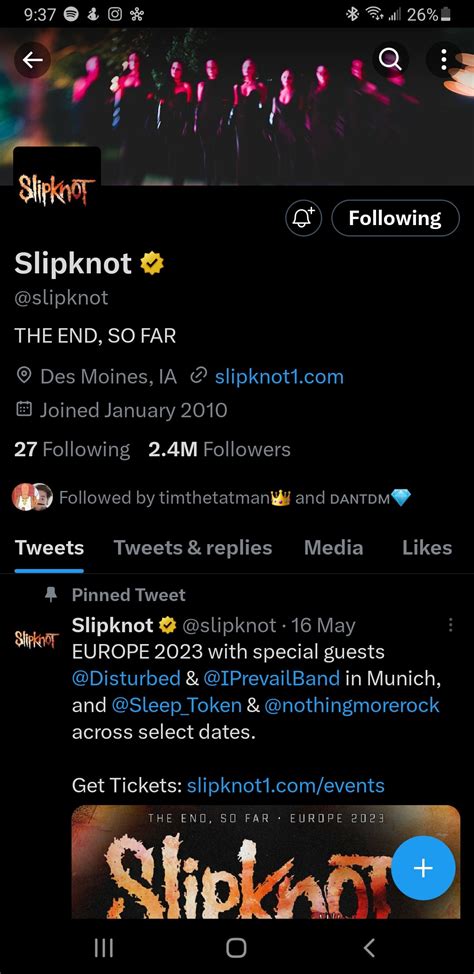 Didnt Know Dan Liked Slipknot Rdantdm